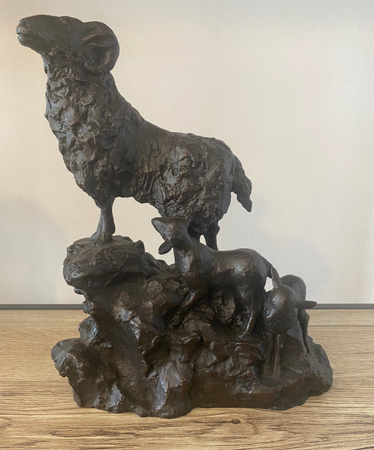 Japanese Bronze Okimono