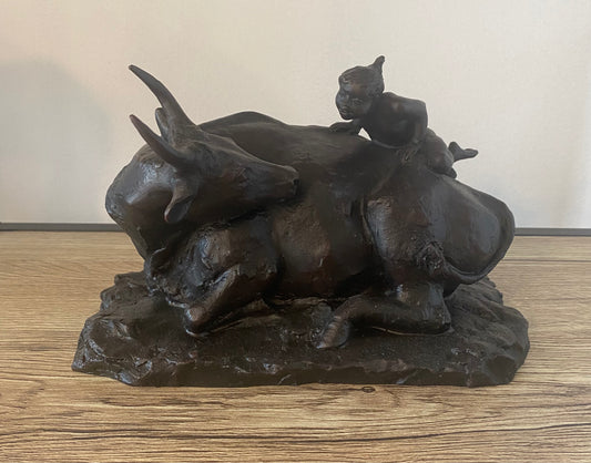 Japanese Bronze Okimono
