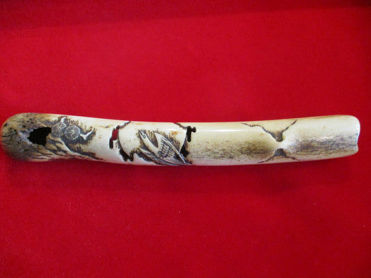 Japanese Stag Horn Pipe Case