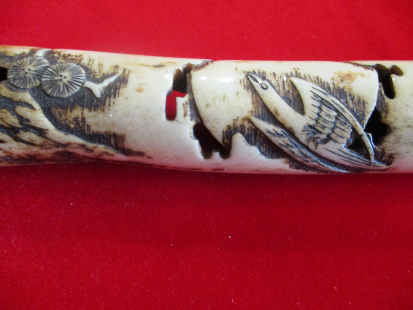 Japanese Stag Horn Pipe Case