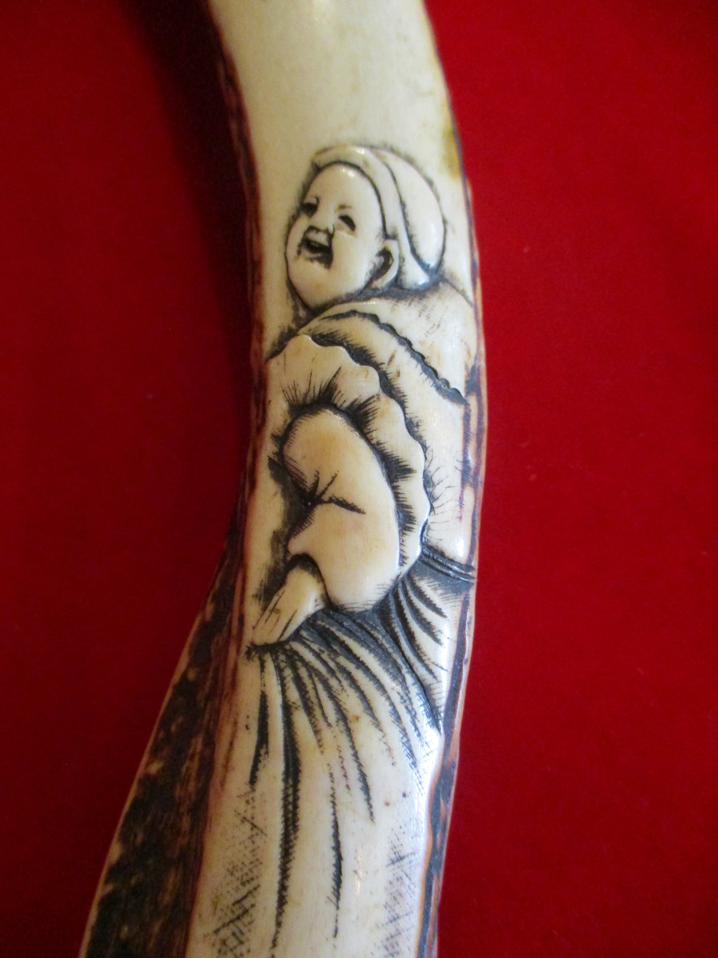 Japanese Stag Horn Pipe Case