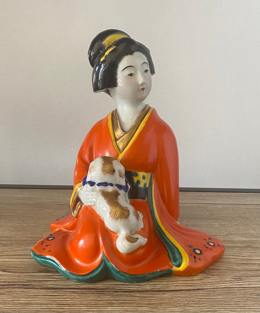 Japanese Kutani Okimono