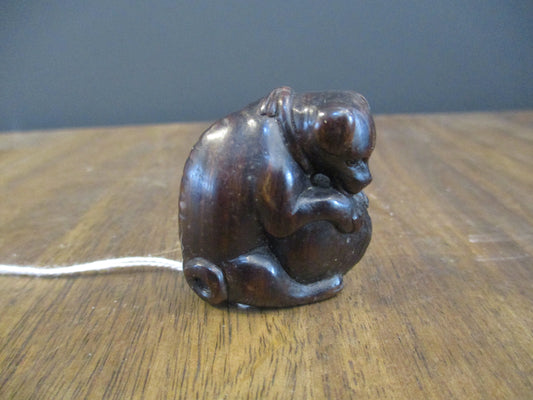 Japanese Wooden Netsuke