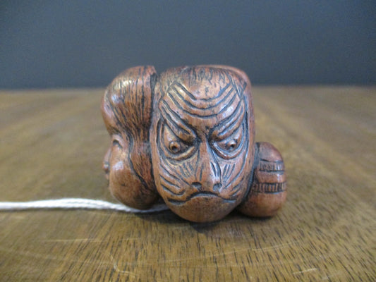 Japanese Boxwood Netsuke