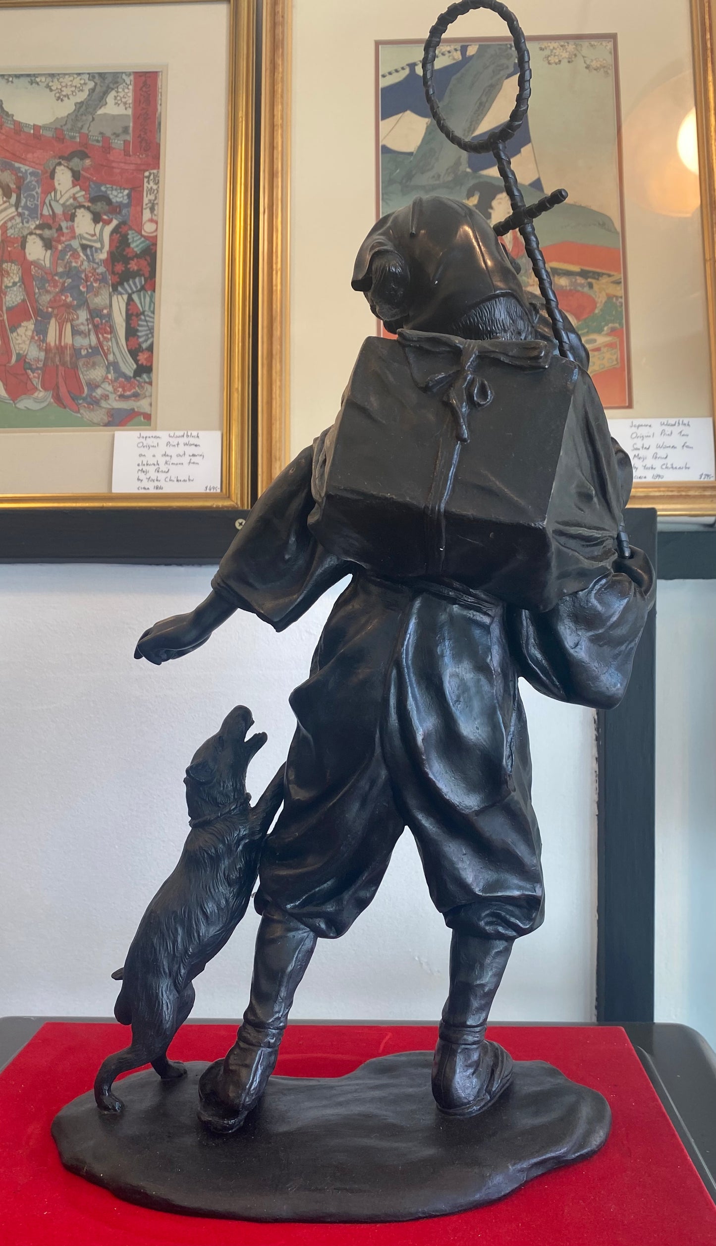 Japanese Tokyo School Bronze Okimono