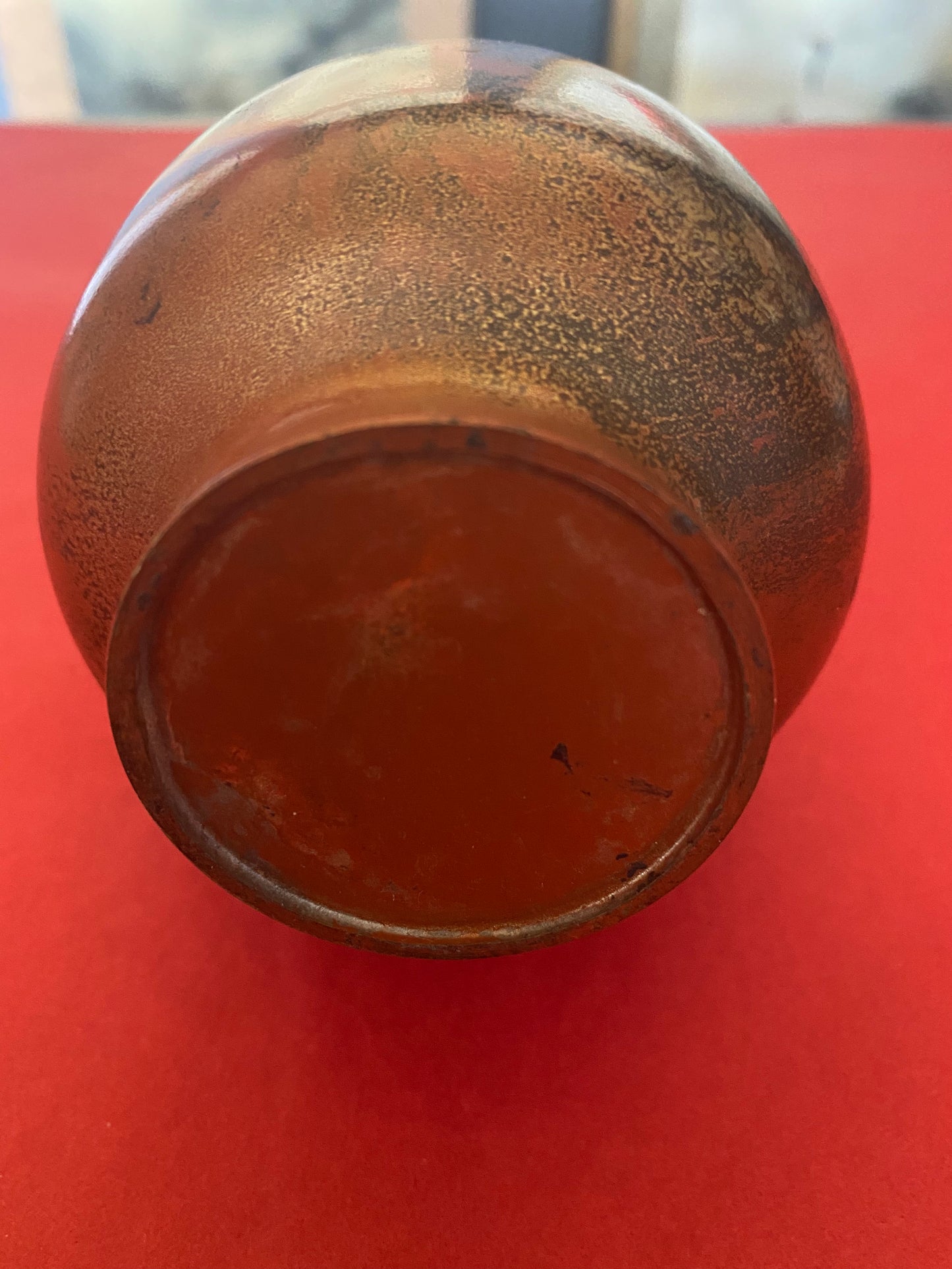 Japanese Bronze Ikebana Vase