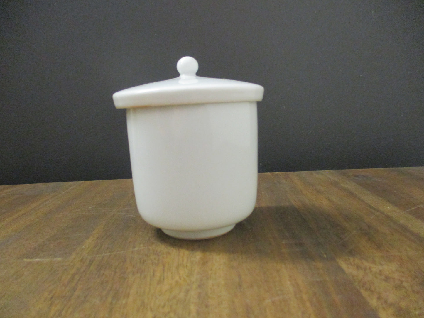 Japanese Lidded Cup with Micro Calligraphy