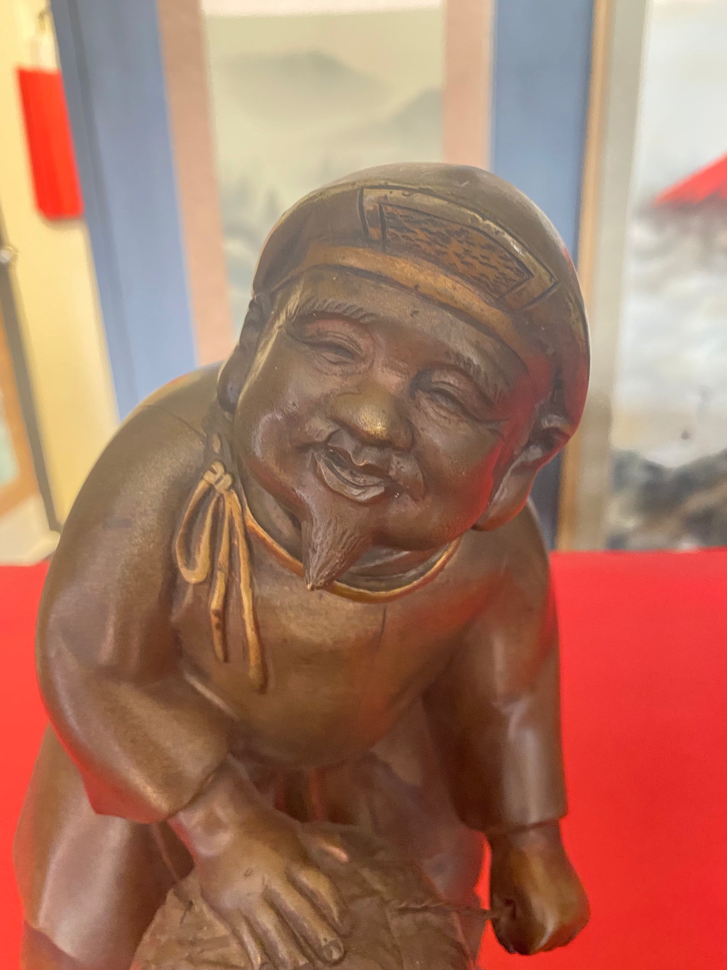 Japanese Bronze Okimono