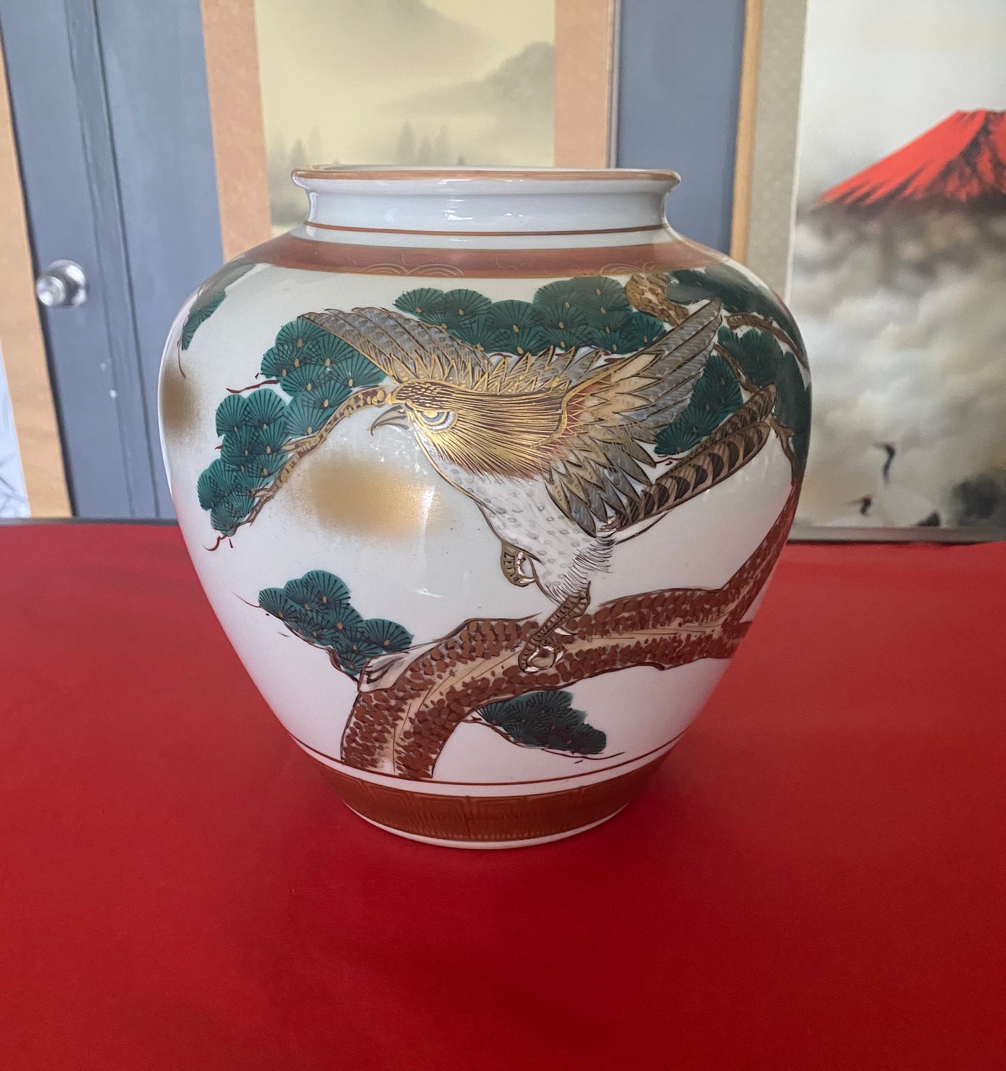 Japanese Kutani Vase