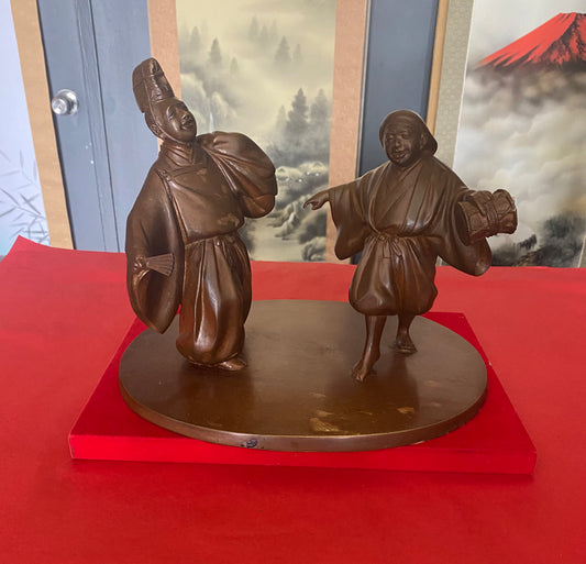 Japanese Bronze Okimono