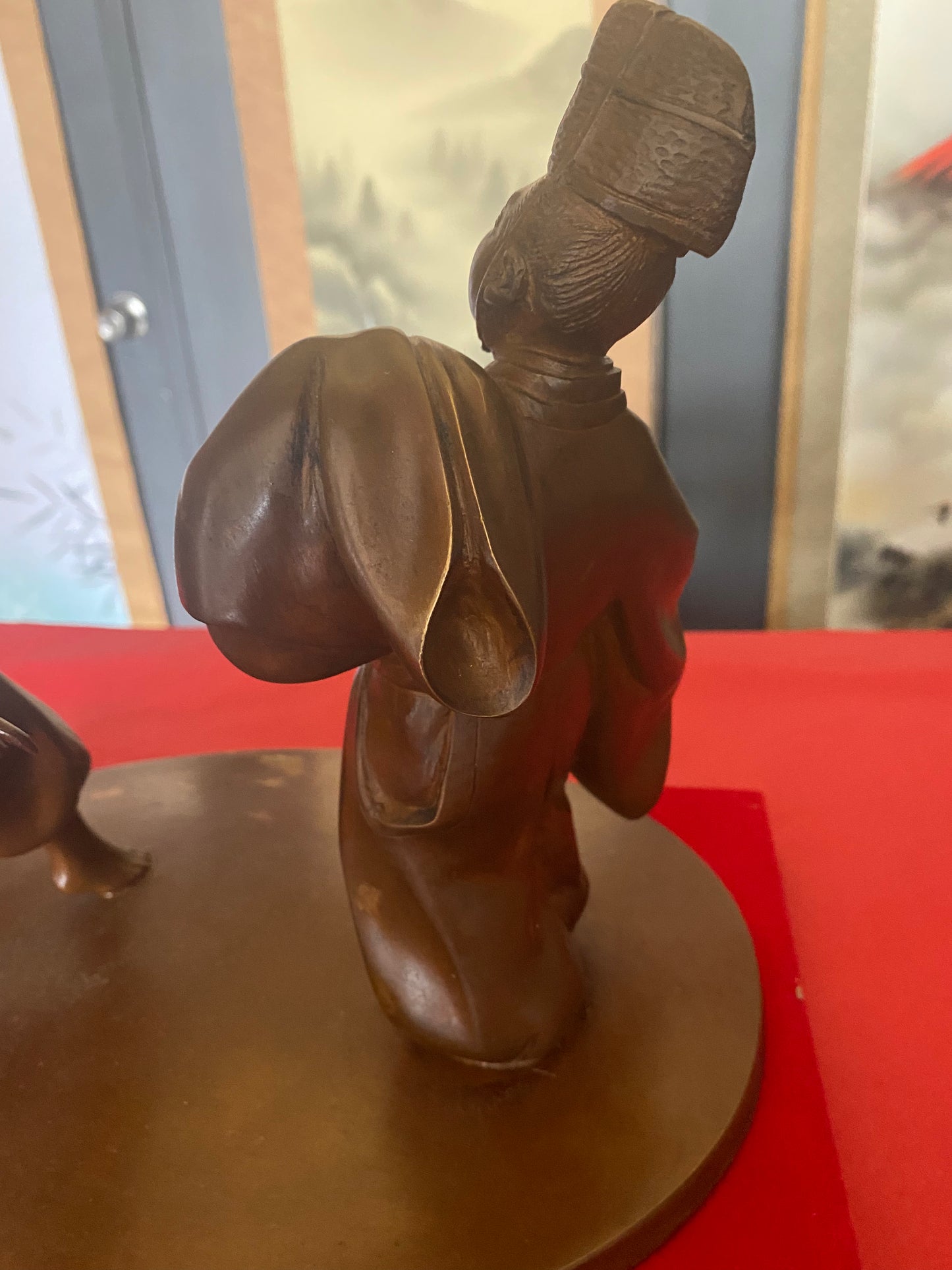 Japanese Bronze Okimono