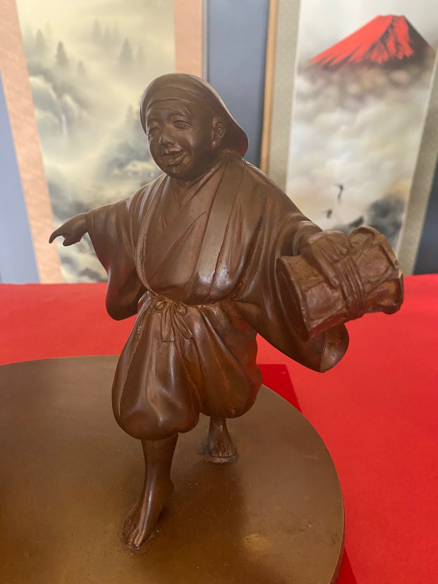 Japanese Bronze Okimono