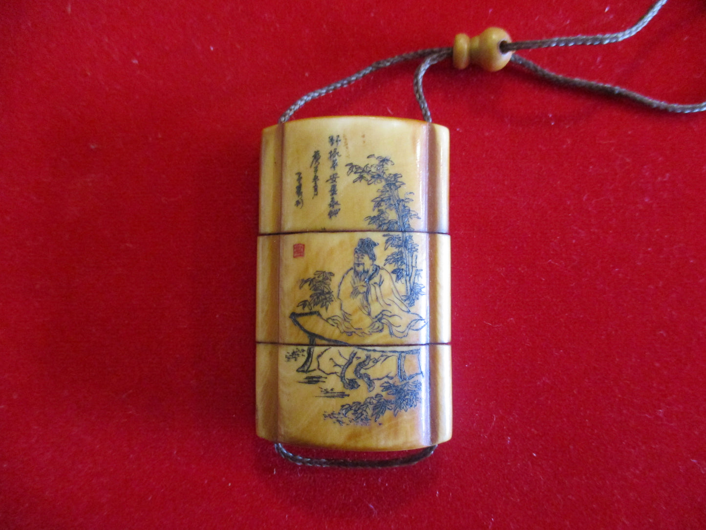 Japanese Ivory Inro
