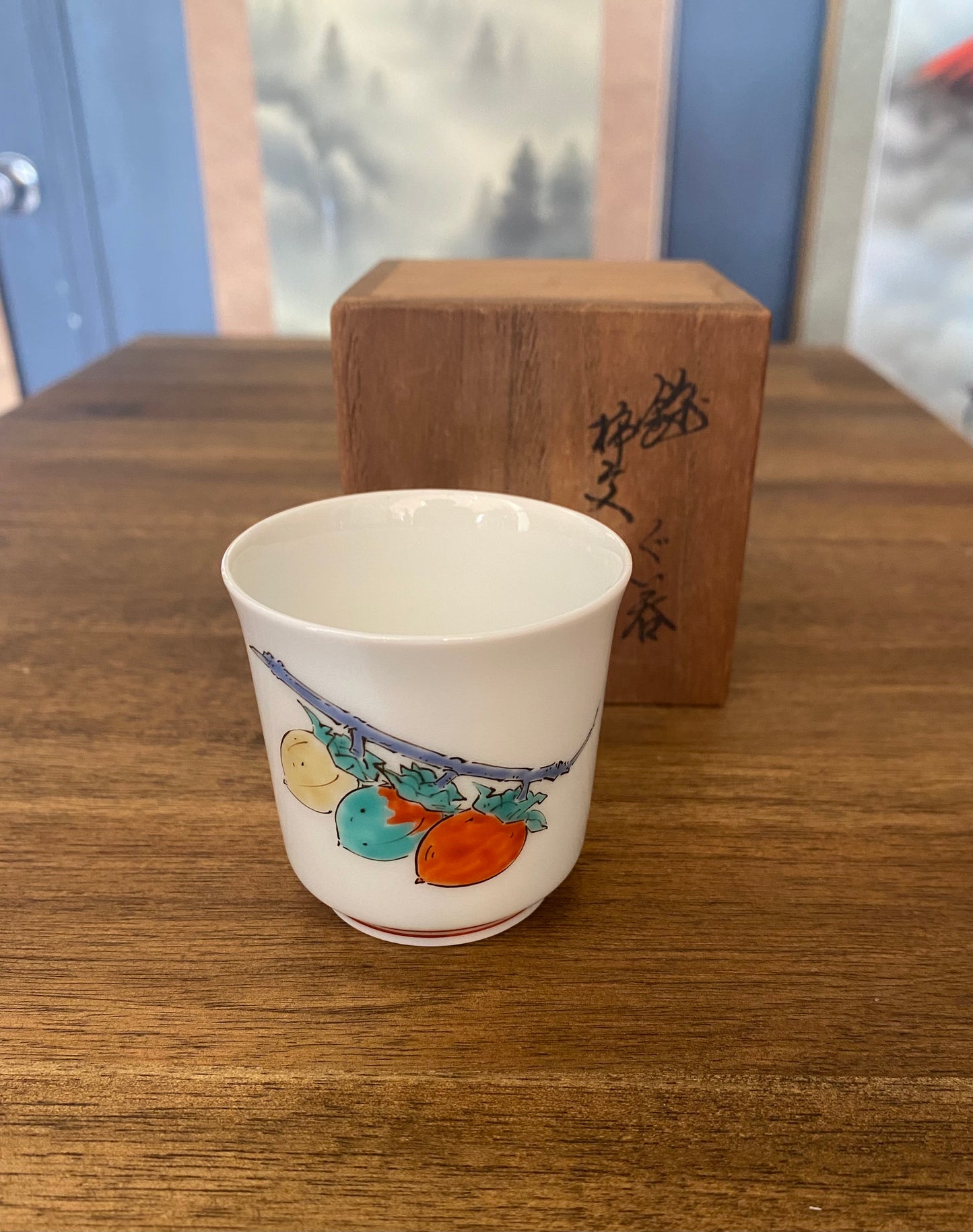 Japanese Kakiemon Sake Cup