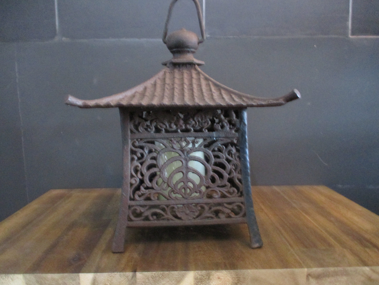 Japanese Cast Iron Lantern