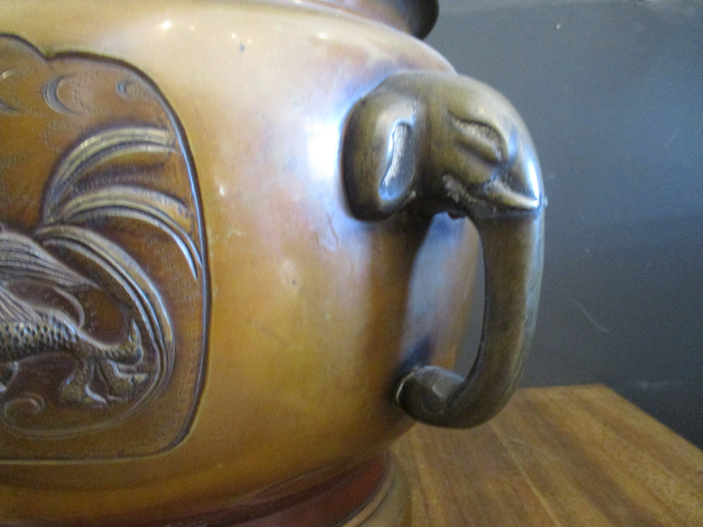 Japanese Bronze Hibachi (Pair)
