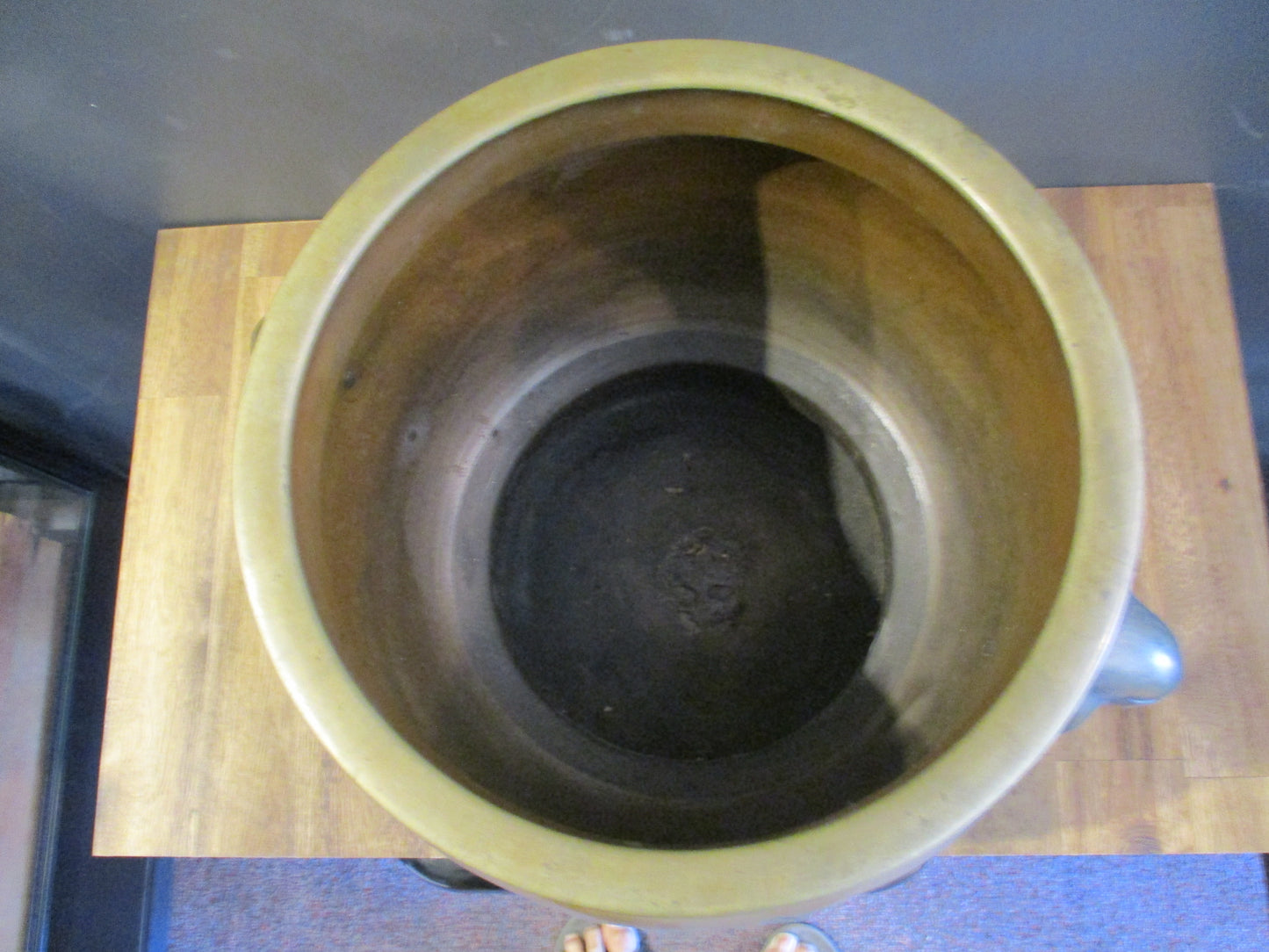 Japanese Bronze Hibachi (Pair)
