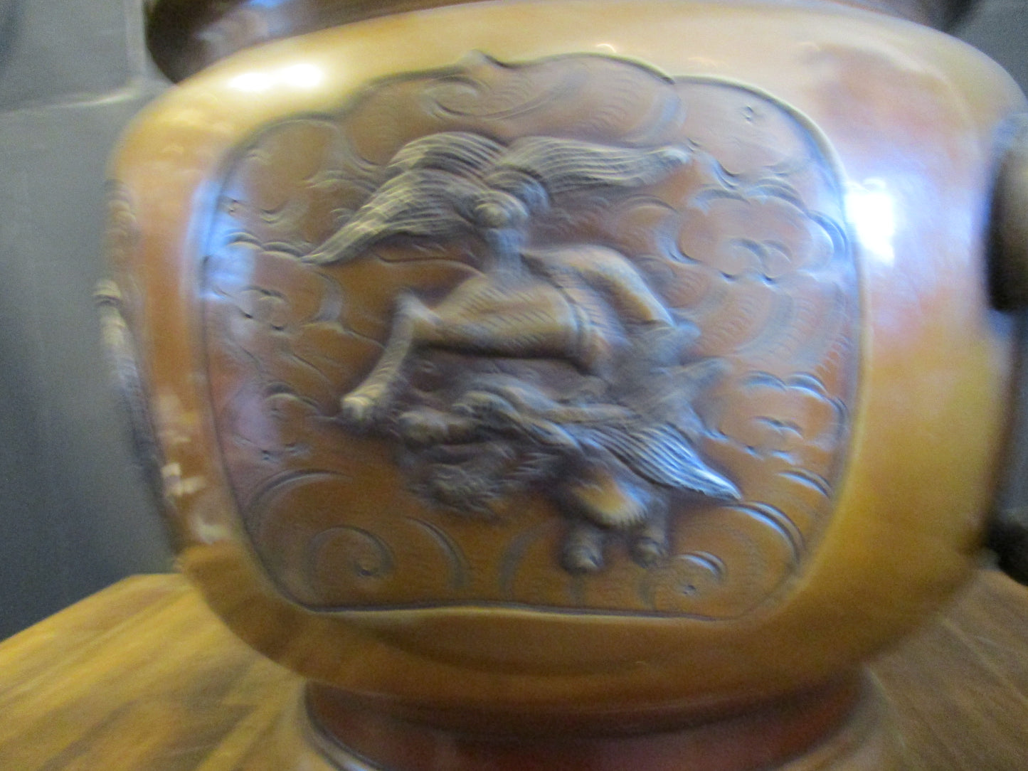 Japanese Bronze Hibachi (Pair)