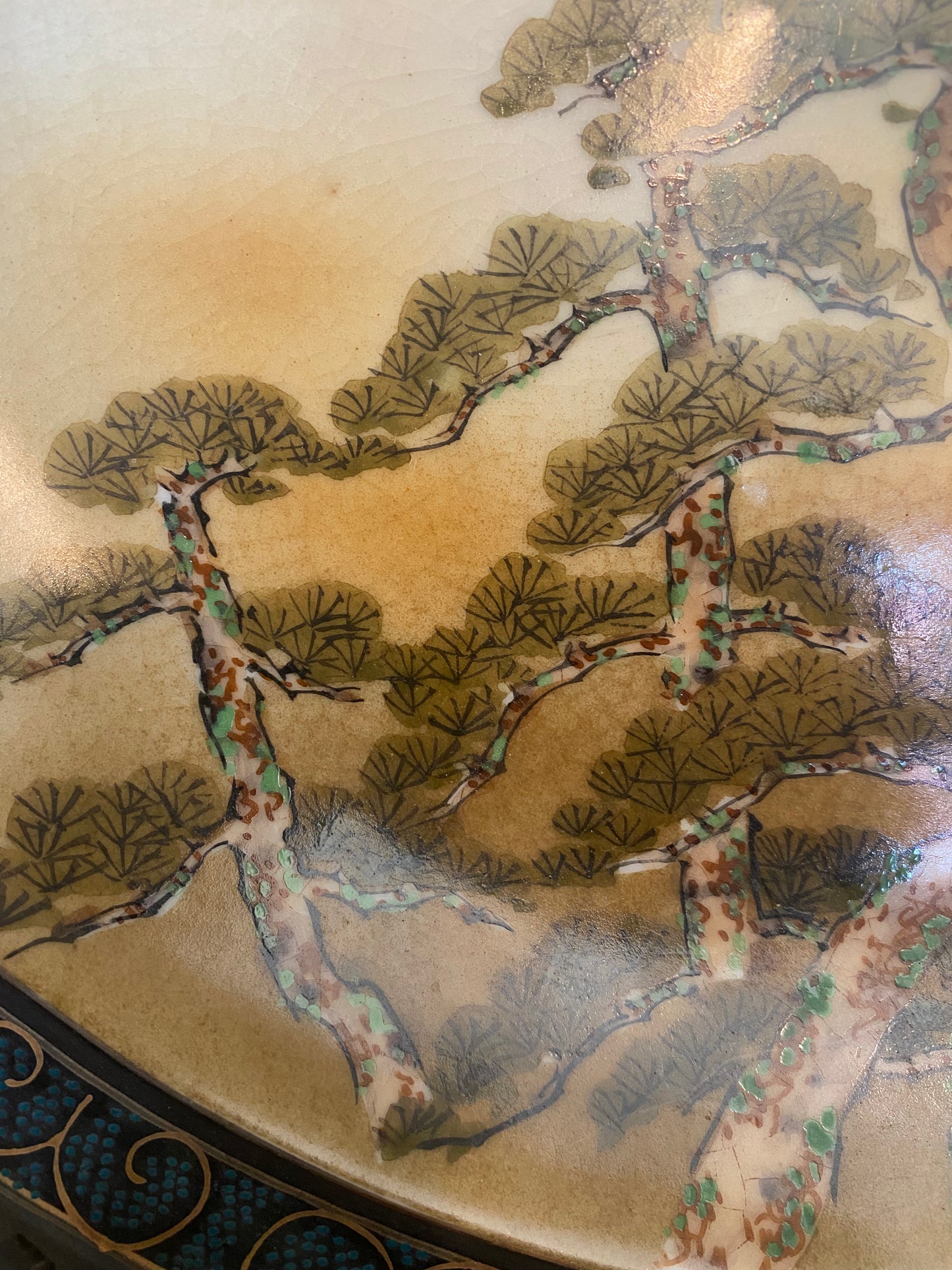 Japanese Kutani Plate
