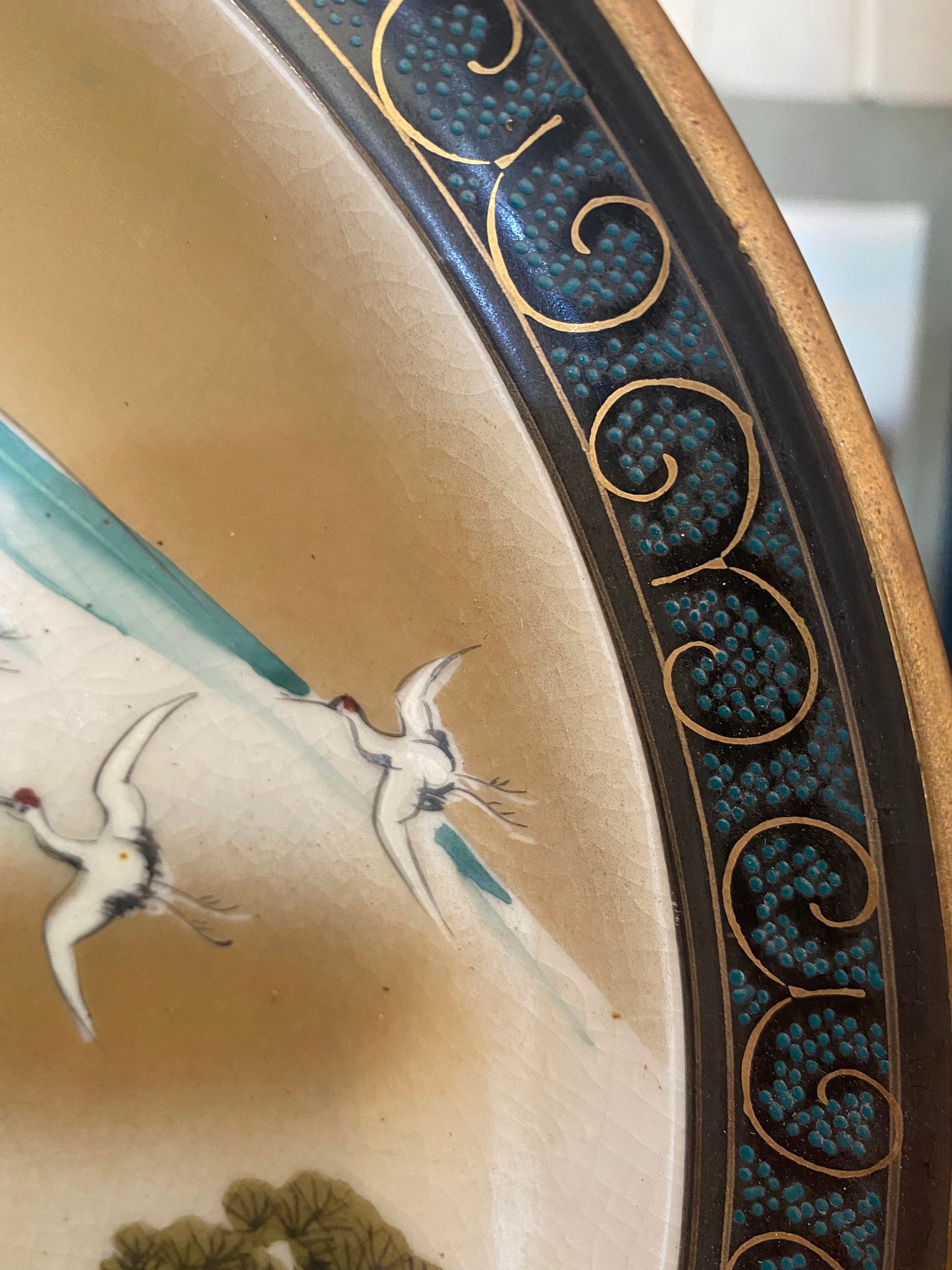 Japanese Kutani Plate