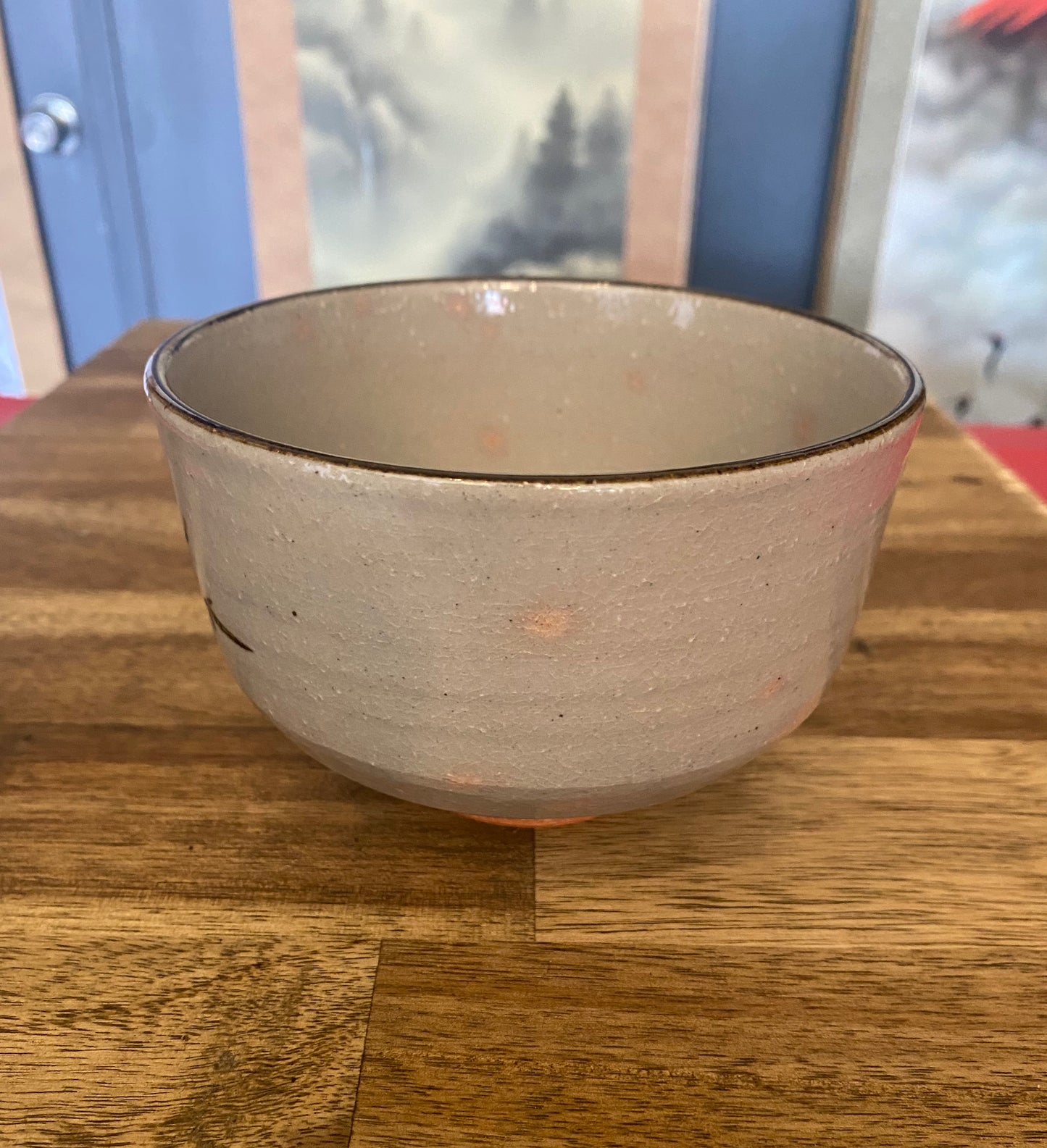 Japanese Kyo Ware Tea Bowl