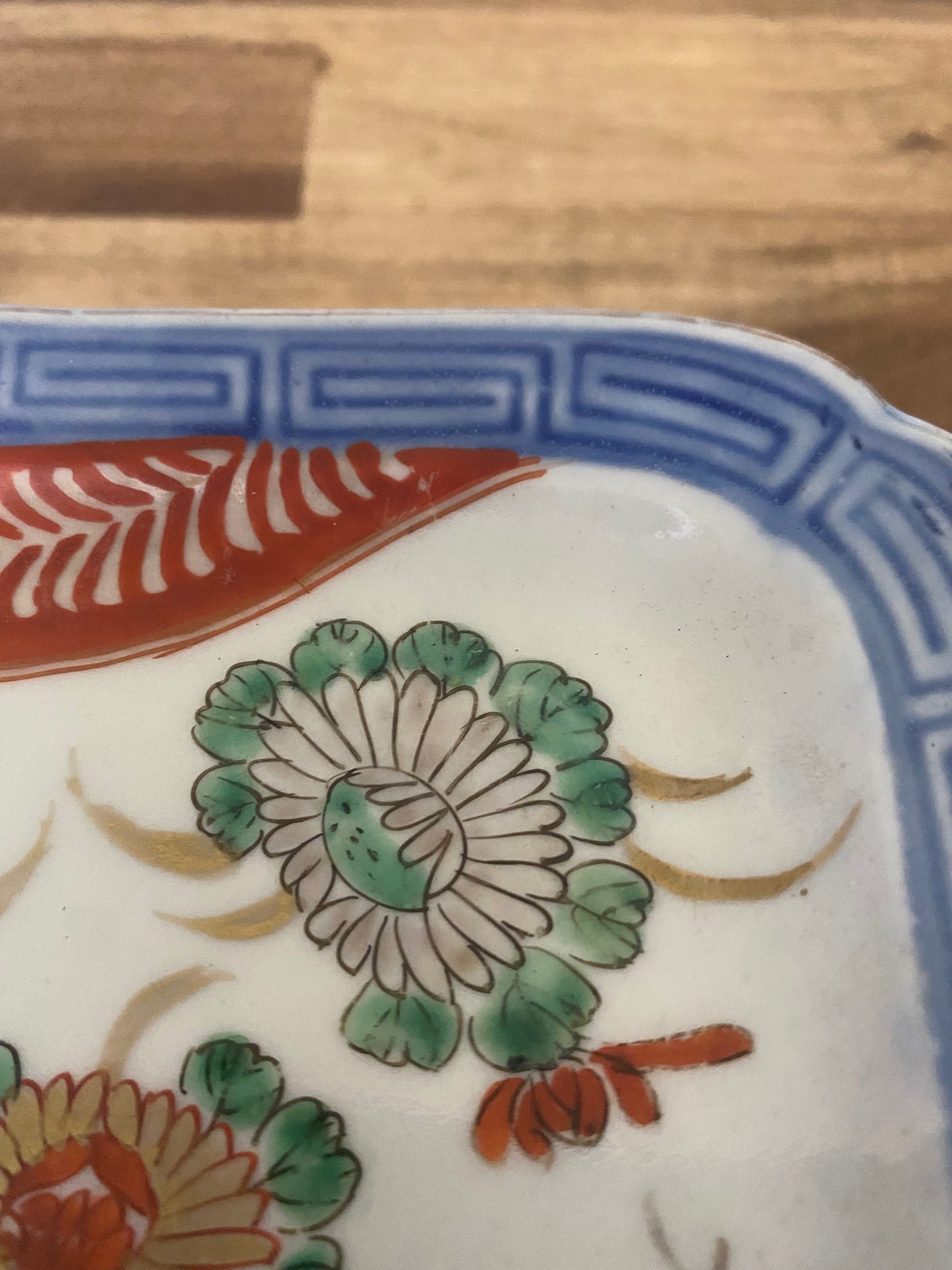 Japanese Ko-Imari Small Plate Set of 5