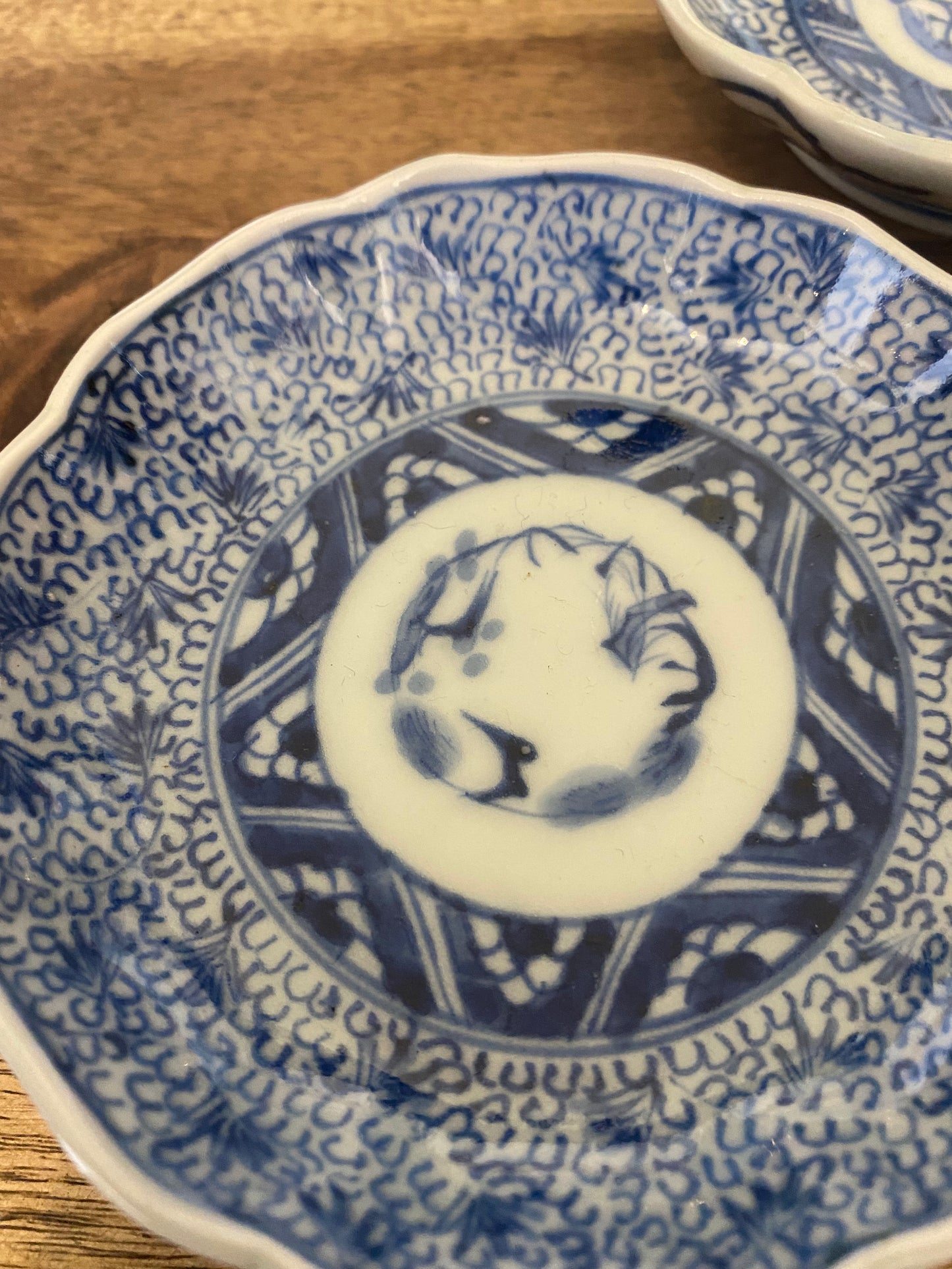 Japanese Ko-Imari Small Plate Set (5)