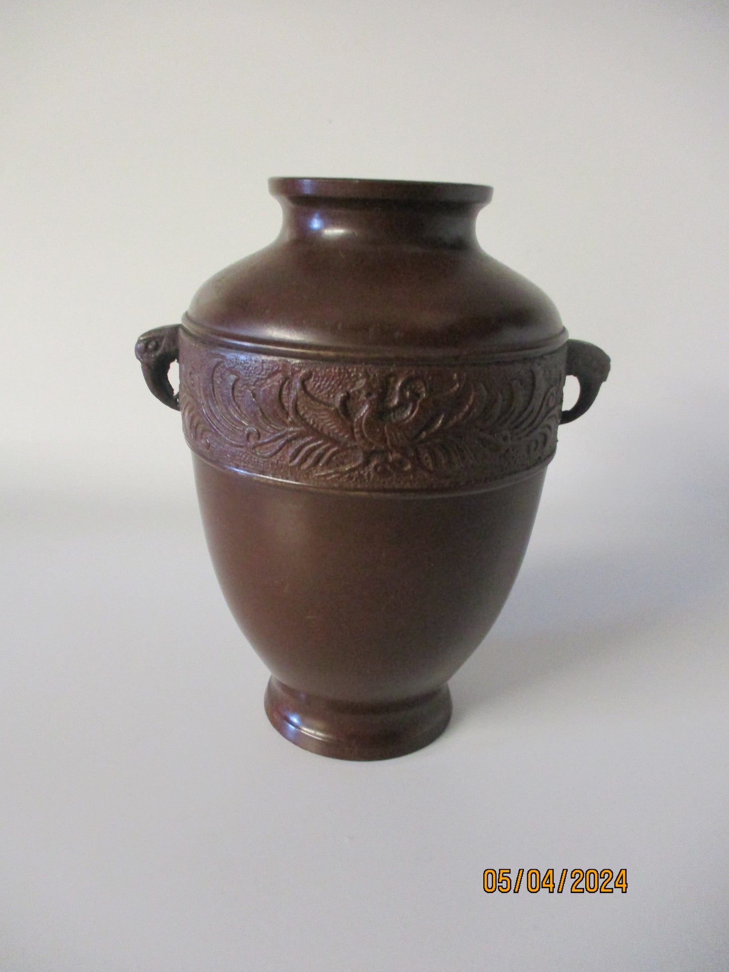 Japanese Bronze Vase
