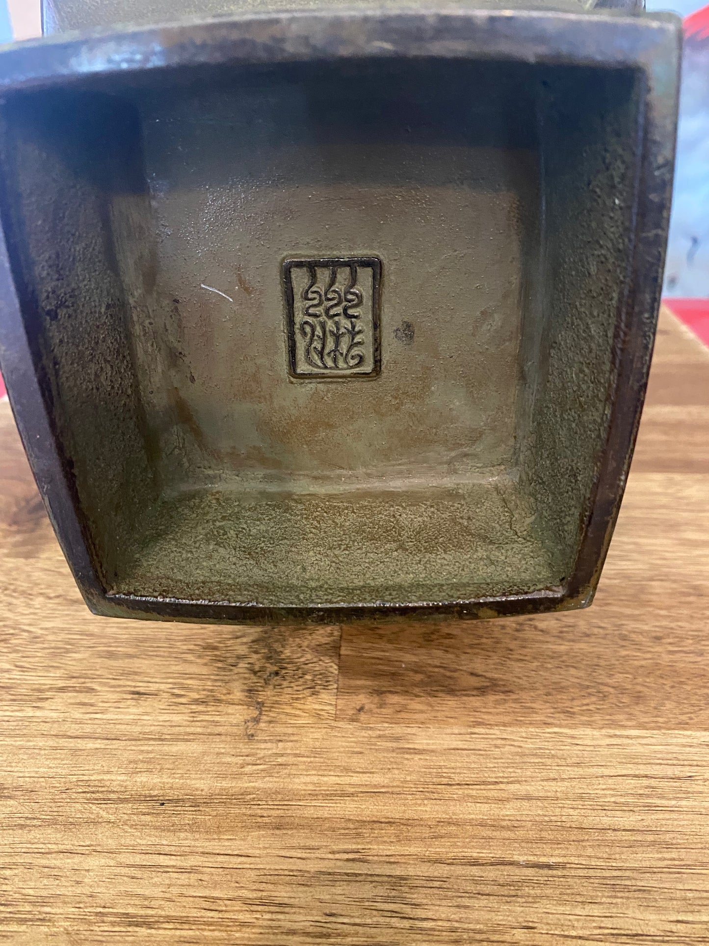 Japanese Bronze Vase