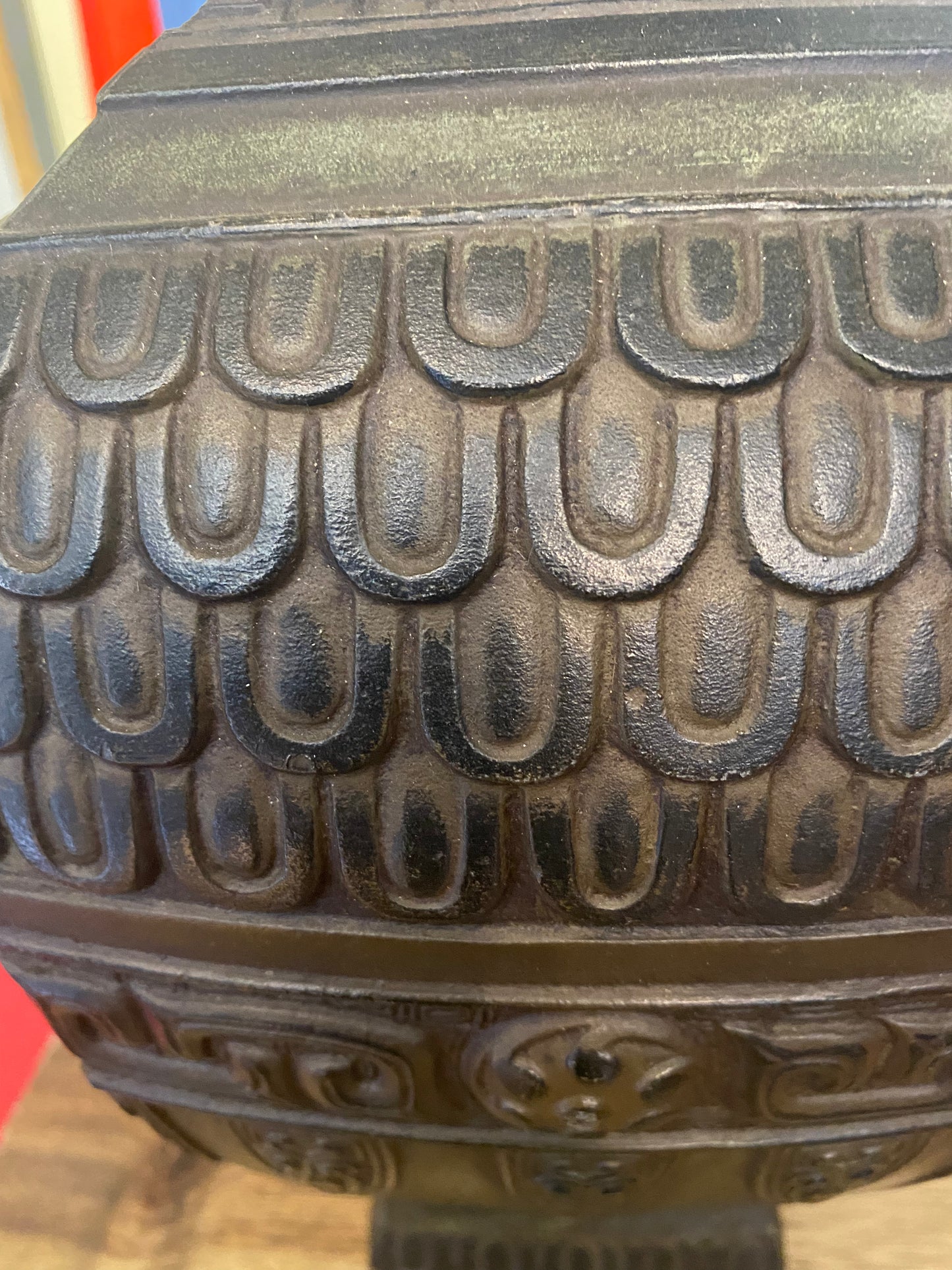 Japanese Bronze Vase