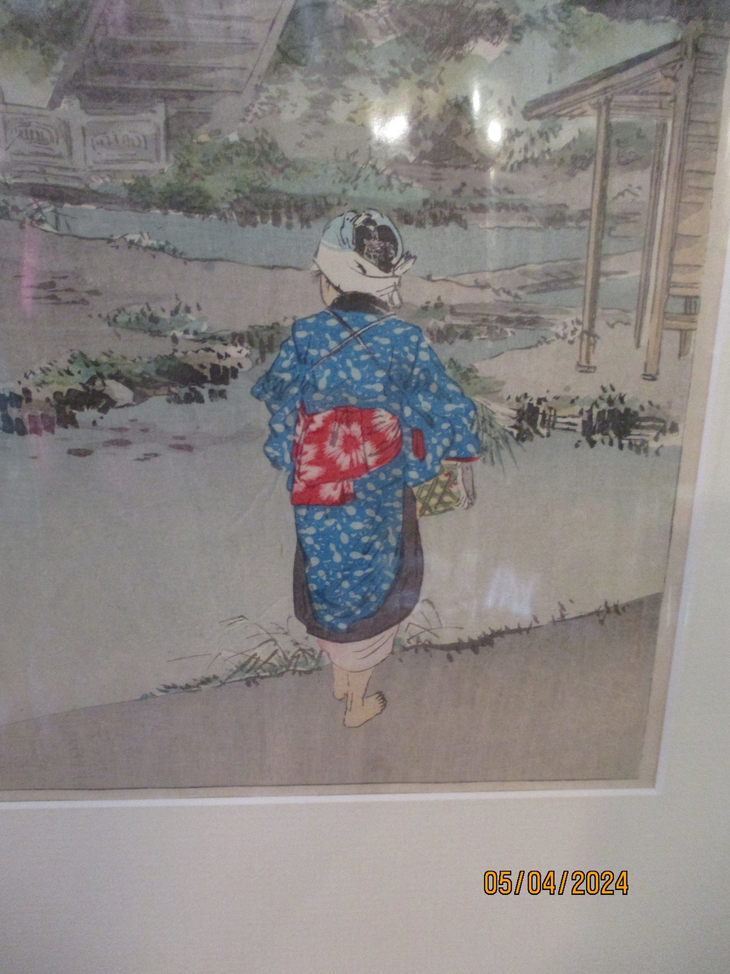 Japanese Woodblock Print By Ogata Gekko