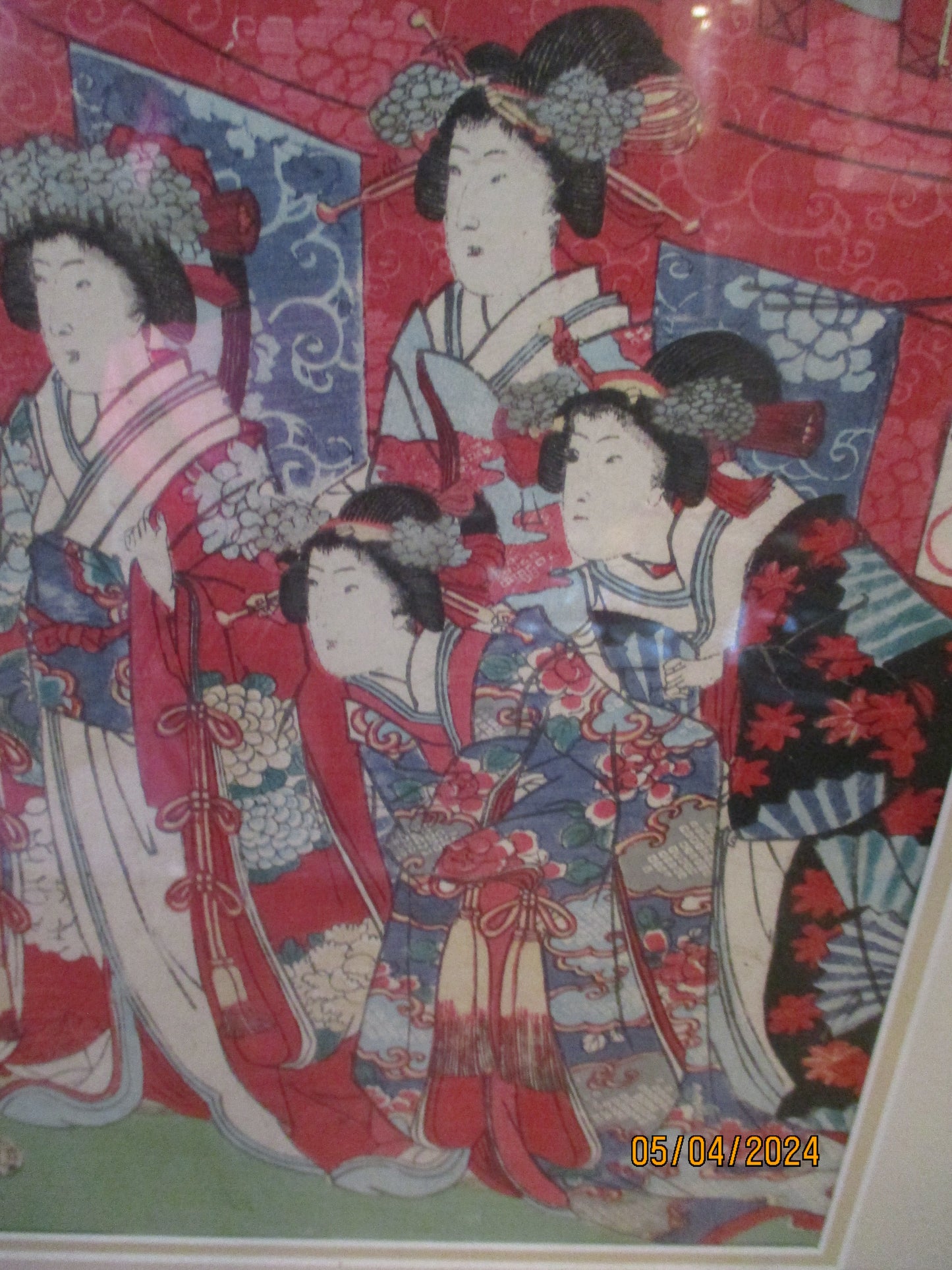 Japanese Woodblock Print By Chikanobu