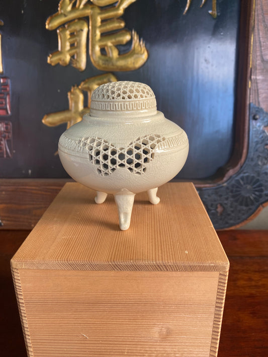 Japanese Satsuma Koro Incense Burner