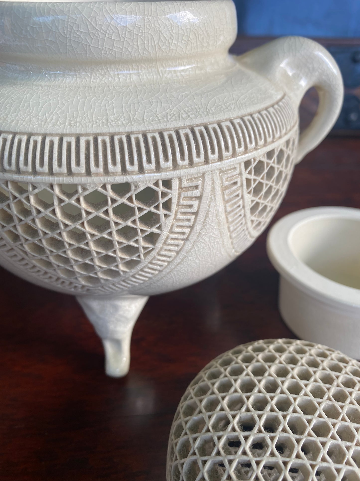 Japanese Satsuma Koro Incense Burner