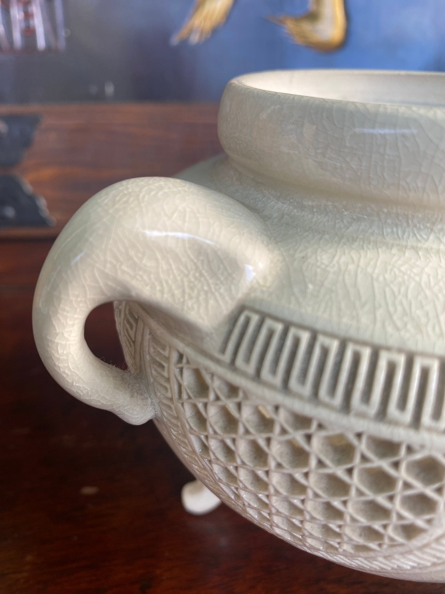 Japanese Satsuma Koro Incense Burner