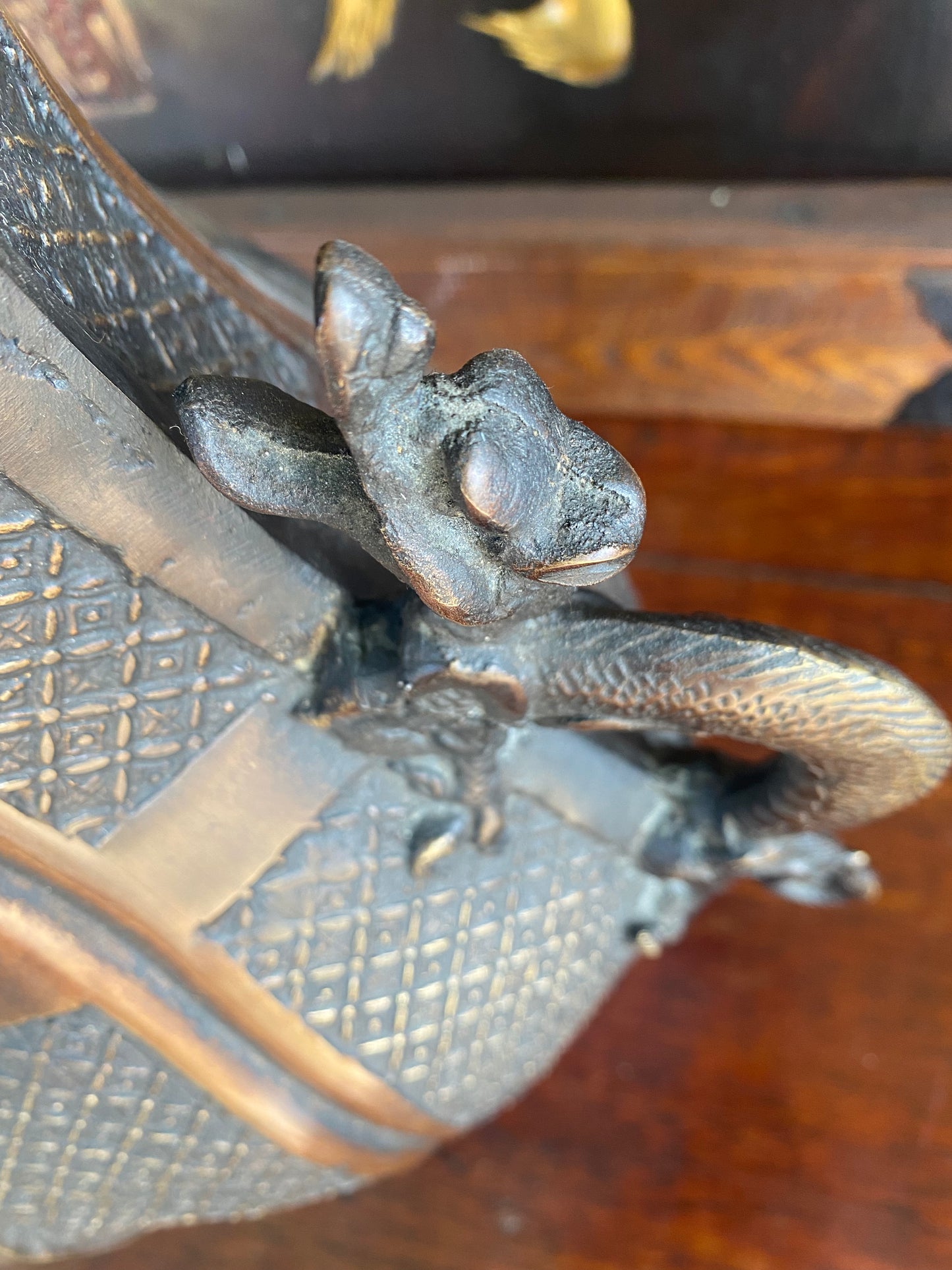 Japanese Bronze Vase