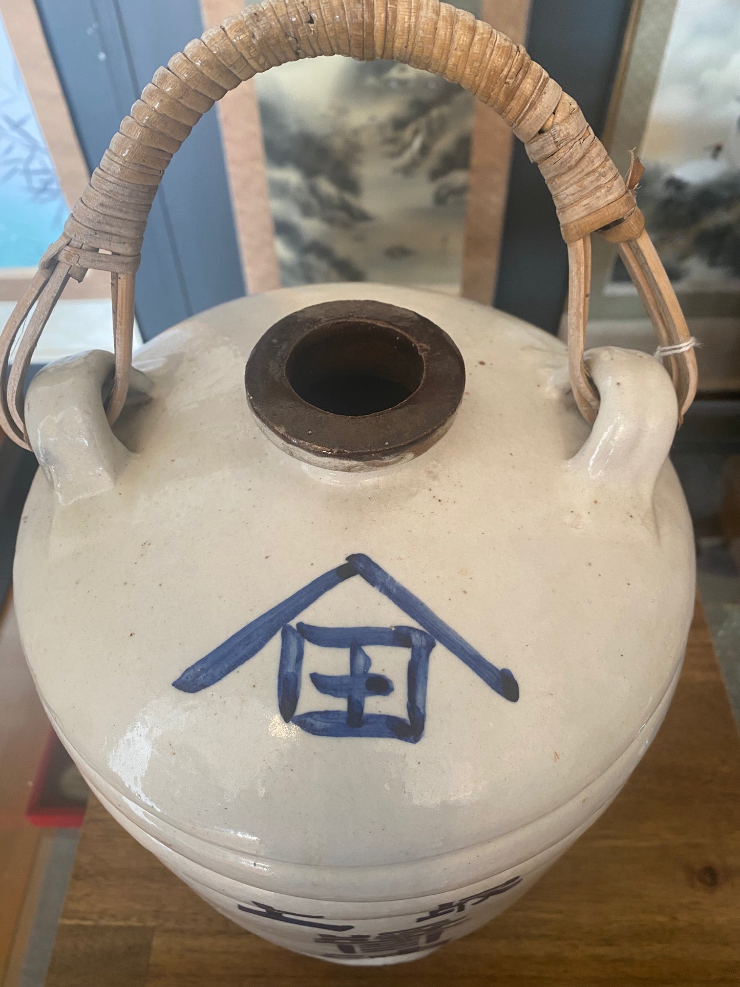 Japanese Storage Barrel For Soy Sauce