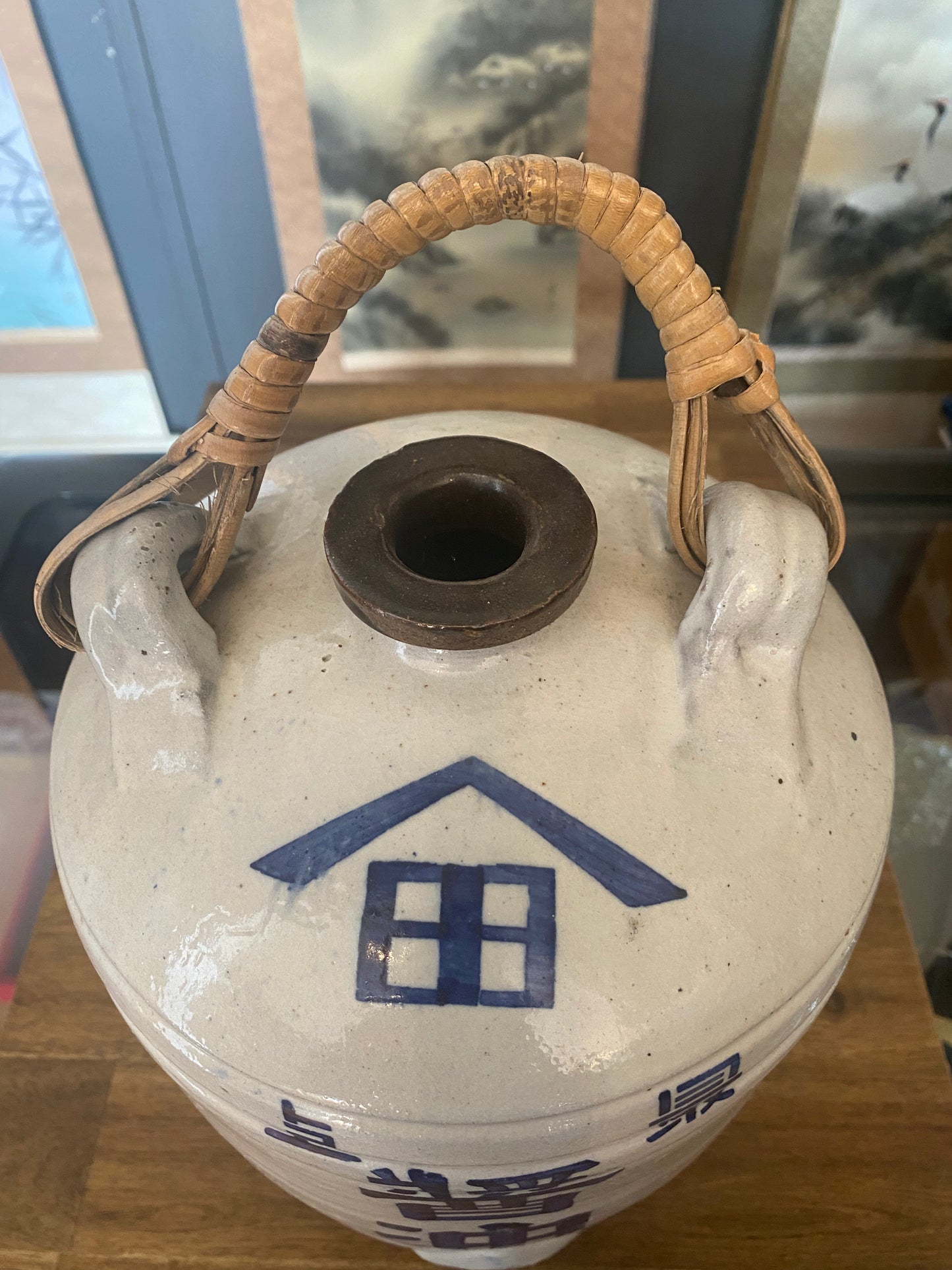 Japanese Storage Barrel For Soy Sauce