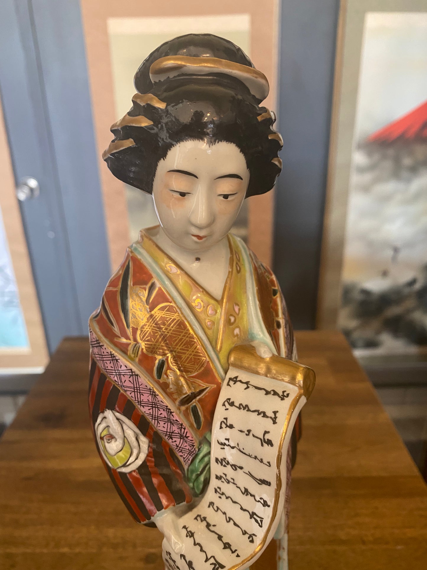 Japanese Kutani Okimono