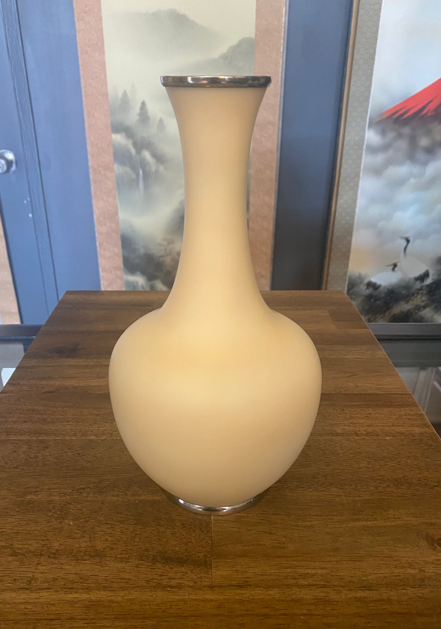 Japanese Outstanding Rare Cloisonne Vase