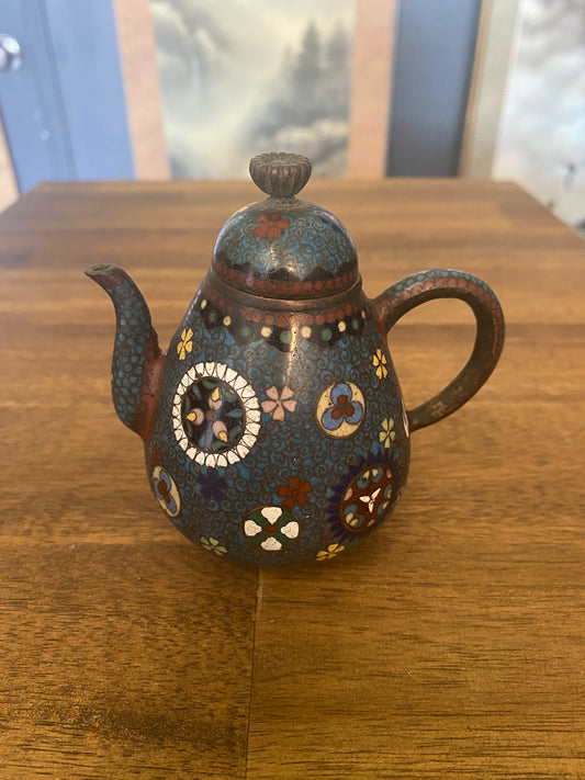 Japanese Cloisonne Teapot