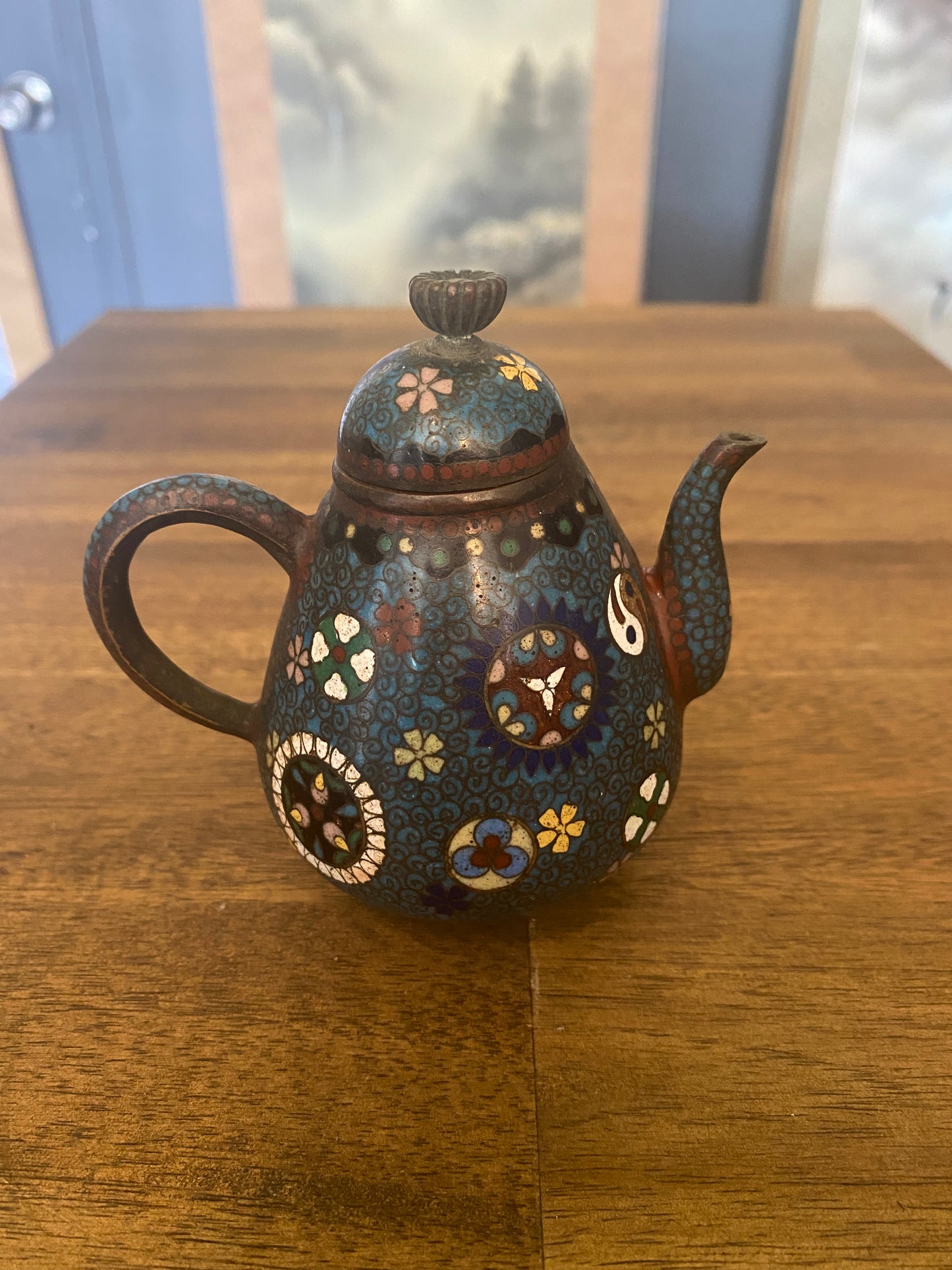Japanese Cloisonne Teapot