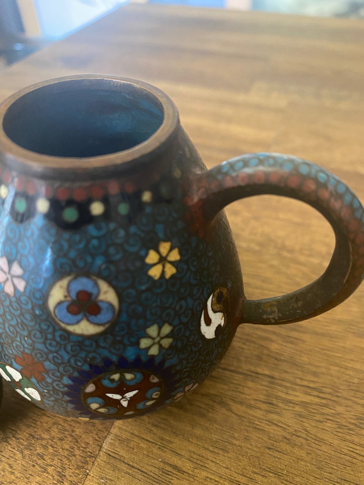 Japanese Cloisonne Teapot