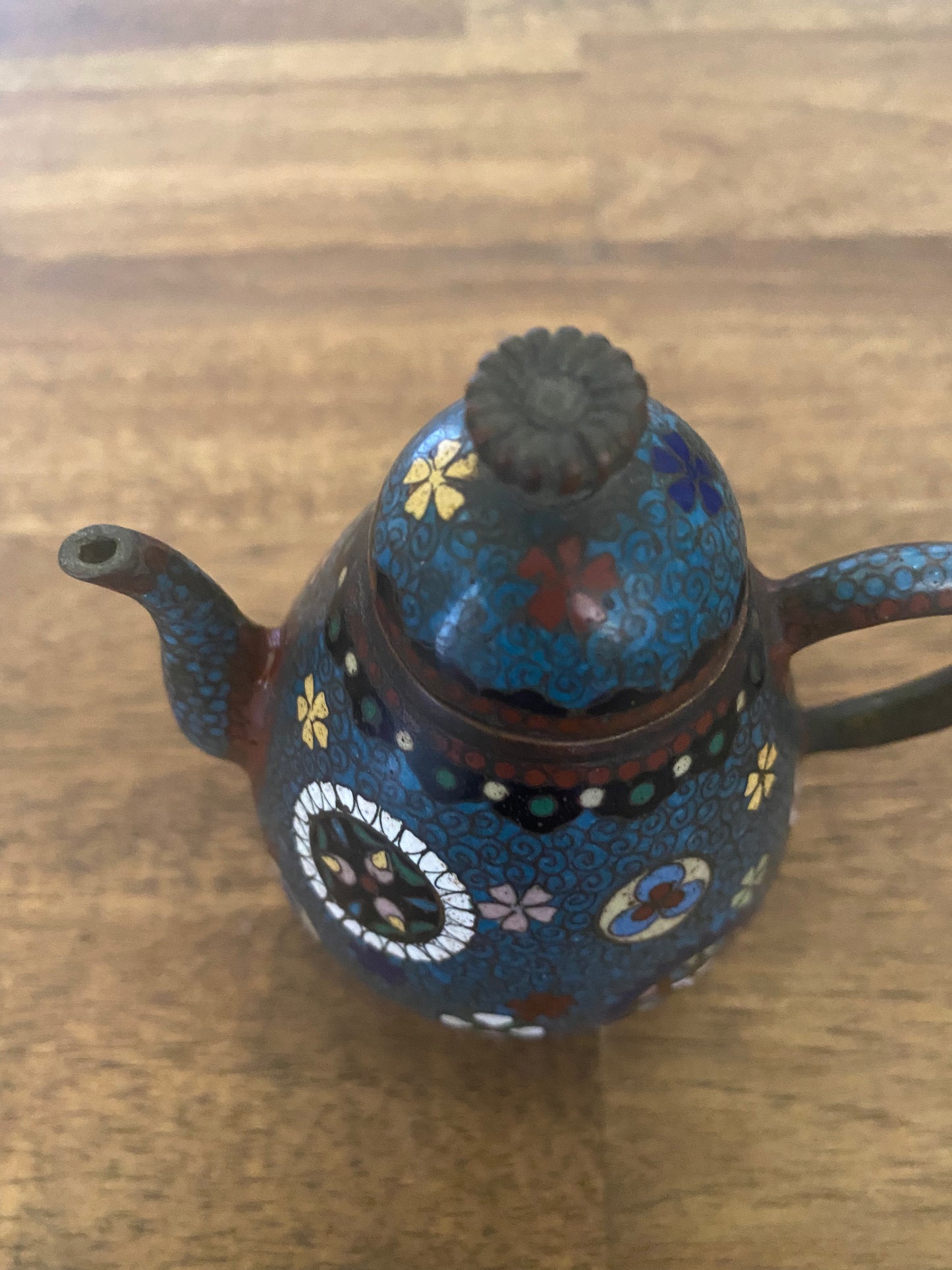 Japanese Cloisonne Teapot