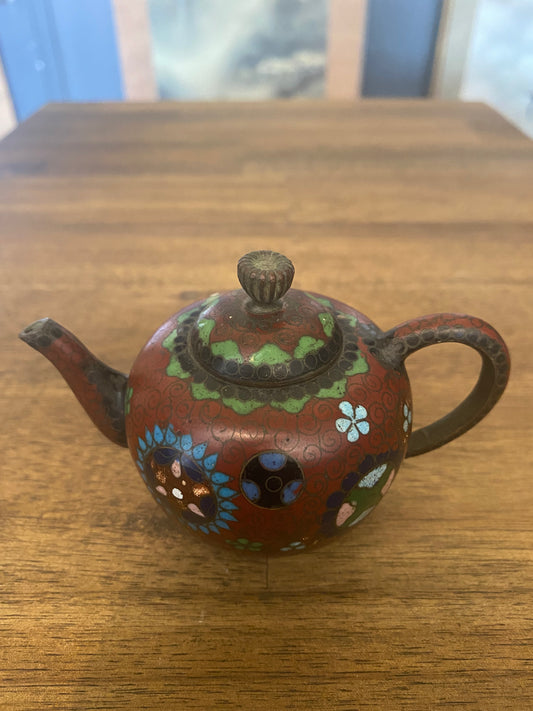 Japanese Cloisonne Teapot