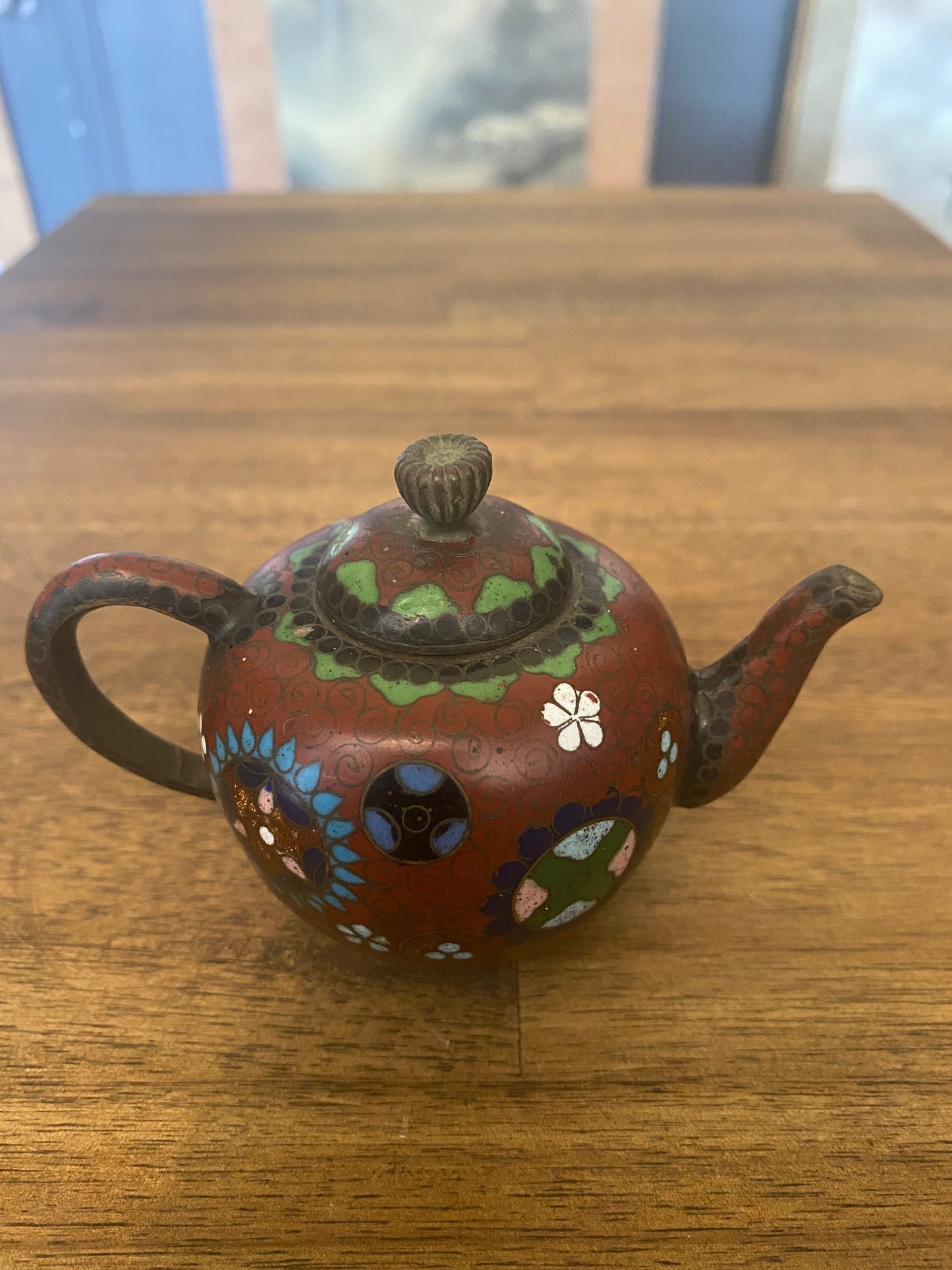 Japanese Cloisonne Teapot