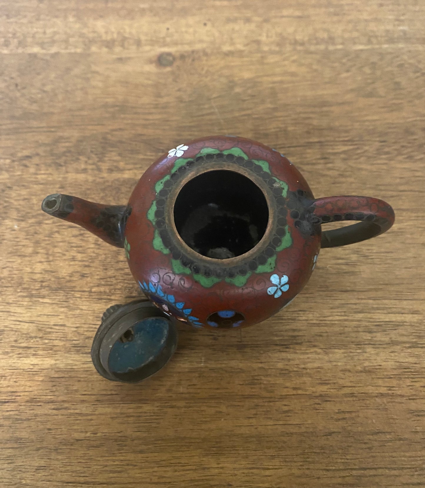 Japanese Cloisonne Teapot