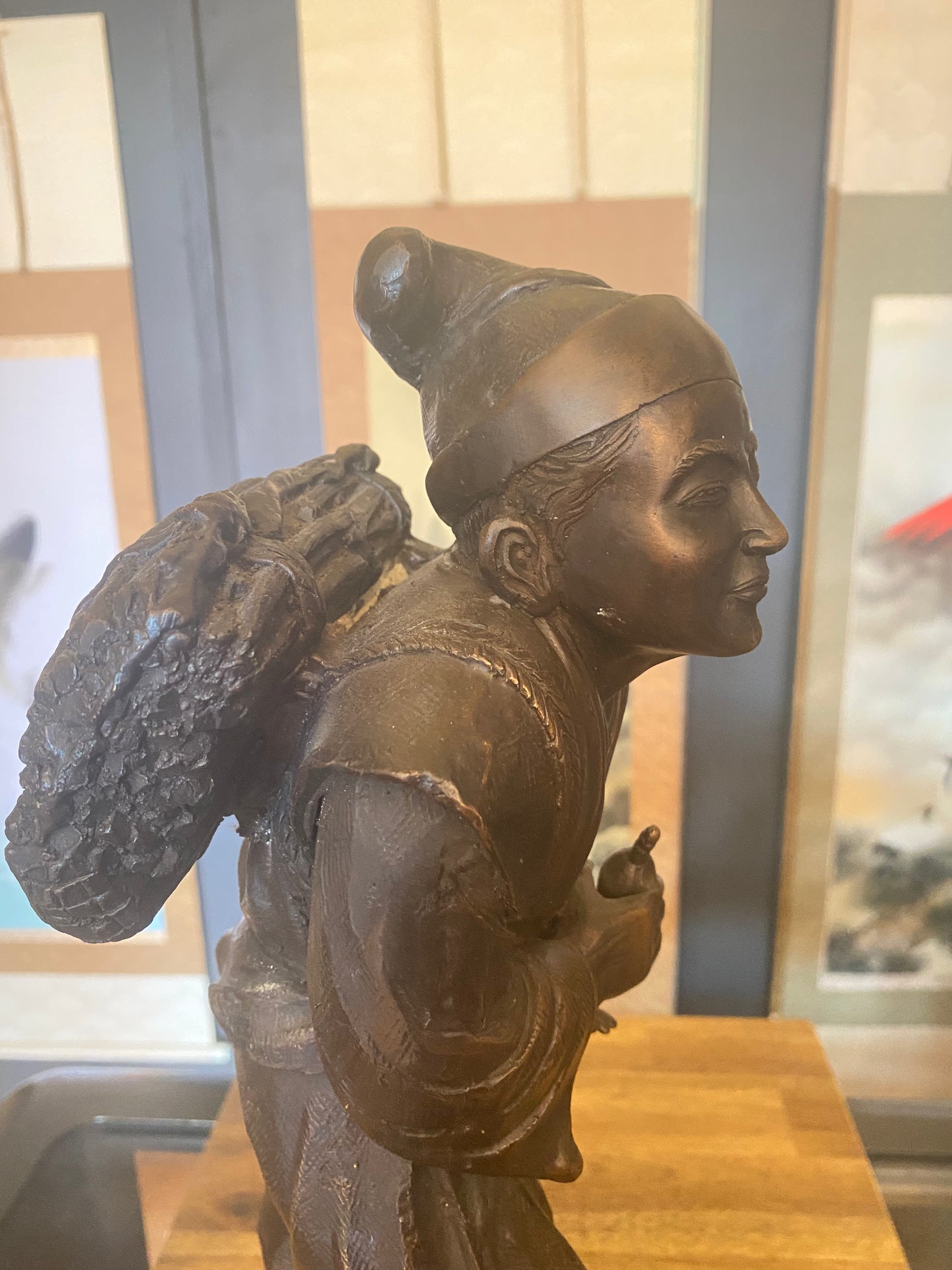 Japanese Bronze Okimono