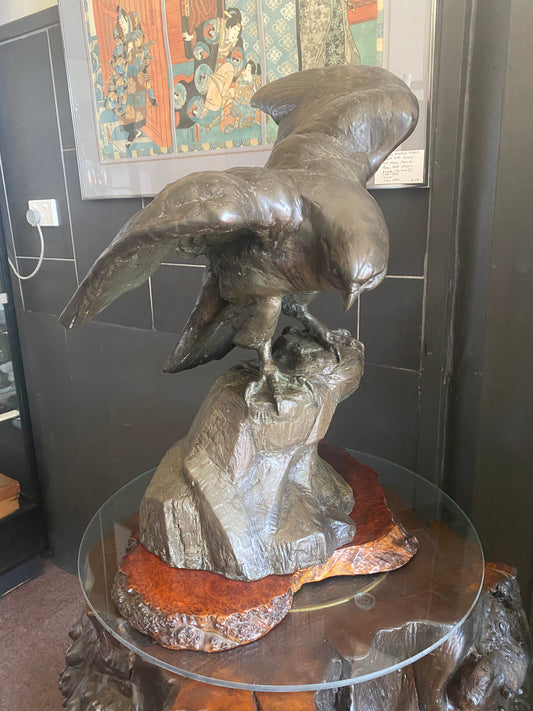 Outstanding Japanese Bronze Okimono