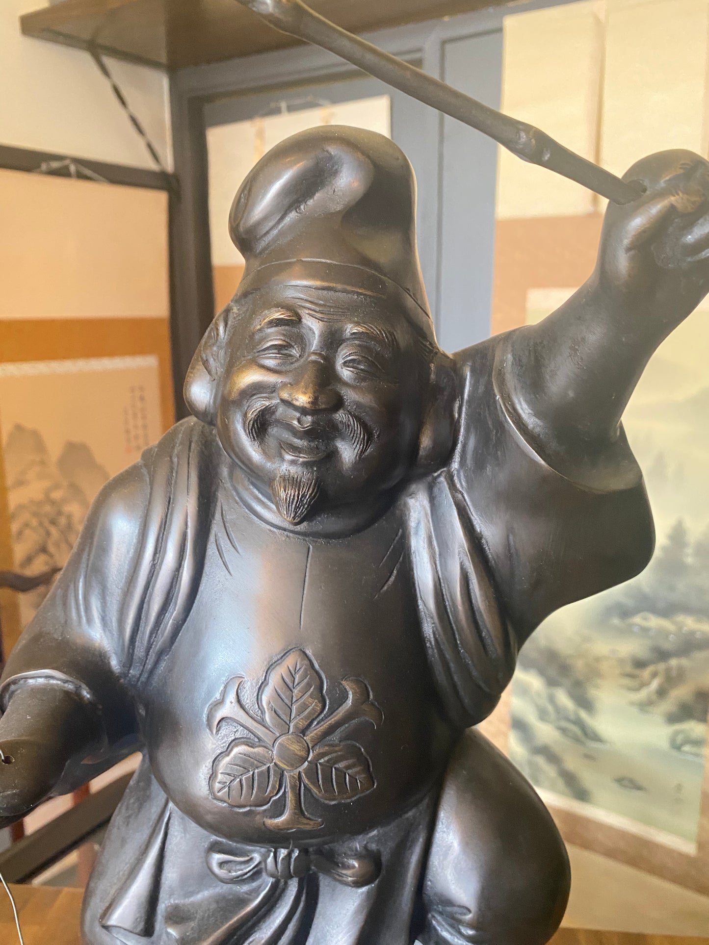 Outstanding Japanese Bronze Okimono